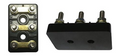 BORNERA CH2 - (36 X 581 X 27) ALTURA CON TORNILLOS DIAMETRO ENTRE TORNILLOS 15mm