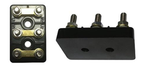 BORNERA CH2 - (36 X 581 X 27) ALTURA CON TORNILLOS DIAMETRO ENTRE TORNILLOS 15mm
