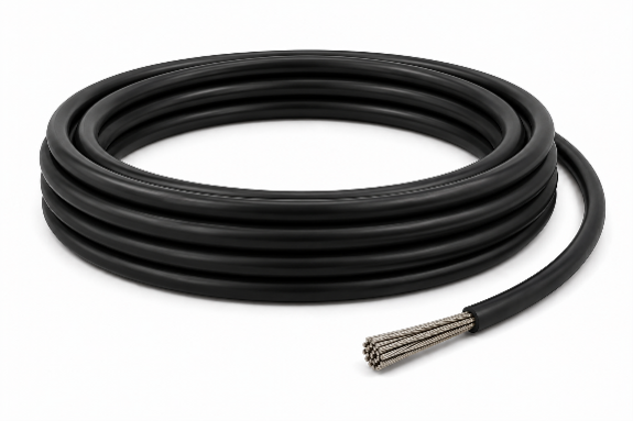 CABLE SILICONADO RECUBIERTO EN FIBRA DE VIDRIO - CALIBRE 14 AWG
