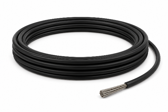 CABLE SILICONADO RECUBIERTO EN FIBRA DE VIDRIO - CALIBRE 16 AWG