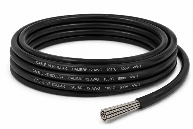 CABLE VEHICULAR - CALIBRE 12