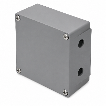 CAJA BORNERA - 10 X 10 SM- PLASTICA