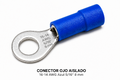 CONECTOR OJO AISLADO - 16-14 AWG Azul 5/16" 8 mm
