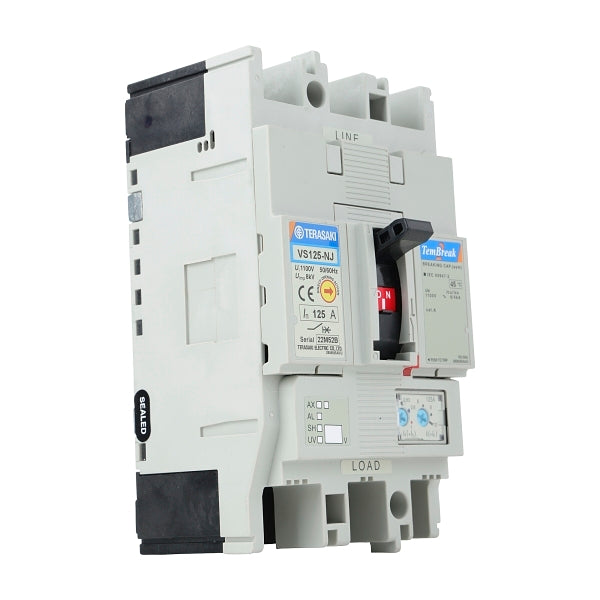 MCCB Termomagnético 3P 125A/1.100 VCA