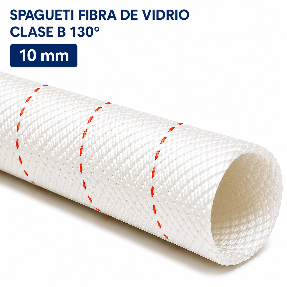 SPAGUETI FIBRA DE VIDRIO CLASE B 130° - 10mm