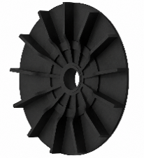 VENTILADOR PLANO INTERNO SM MOTOR DE 2HP - EJE 22mm DIAMETRO EXTERNO 140mm
